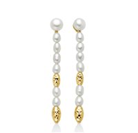 Orecchini Miluna Donna Pepite di perle in Argento Perla PER2793G - PER2793G